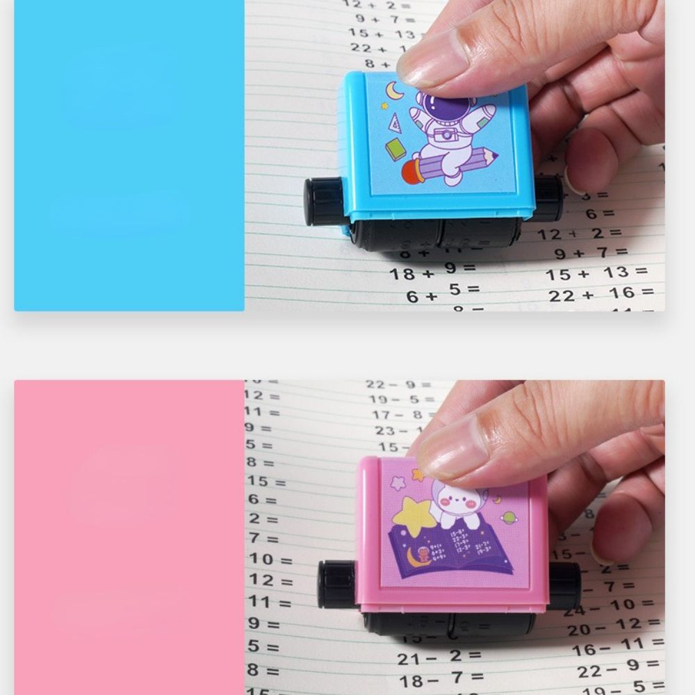 Stationery Within 100 Math Practice Roller Arithmetic Stamp Math Calculate Number Rolling Stamp