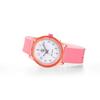 Q&Q SmileSolar Watch Solar Analog Matching Style Waterproof Urethane Band RP26-007 Pink