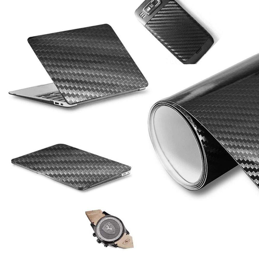 Interior Film DIY Stretchable Self-Adhesive Vinyl Film Car Stickers 7D Carbon Fiber Wrap Stickers