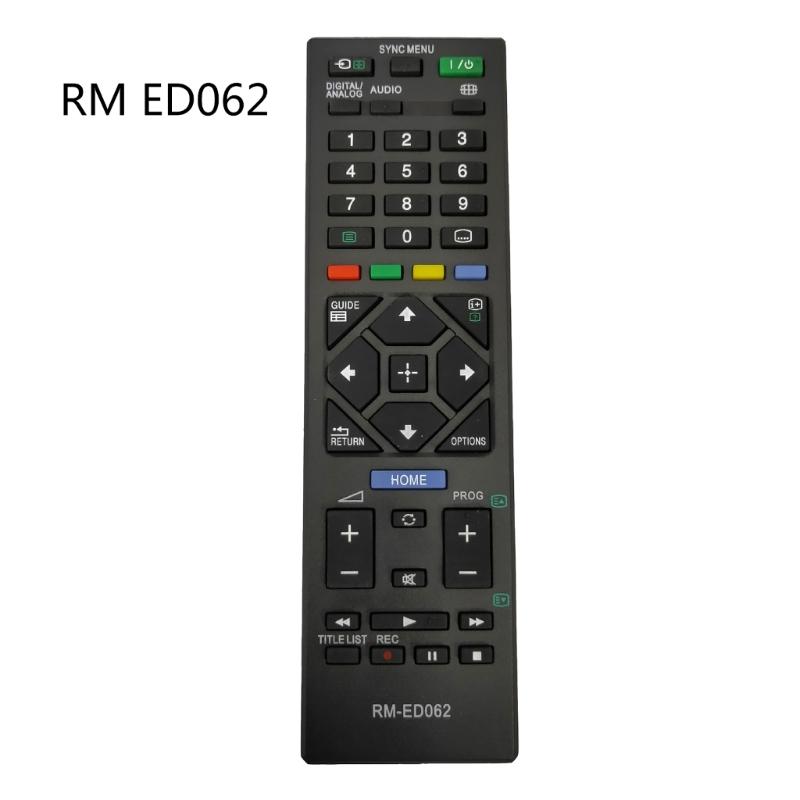New RM-ED062 Remote Control Replacement for  RM ED062 LCD TV KDL-32R433B KDL-32R503C KDL-32RD303 KDL-32RD433