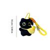 Black Cat Plush cute Doll Keychain Camera Shoulder Bag Doll Bag Pendant Car Key Ring Gifts Car Keyring Accessories