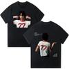 Sombr Ti Conosco a Malapena Maglietta Sombr Cantante Grafica Tee Y2K Alta Qualità 100% Cotone Manica Corta Unisex Regalo Creativo per Fan Top