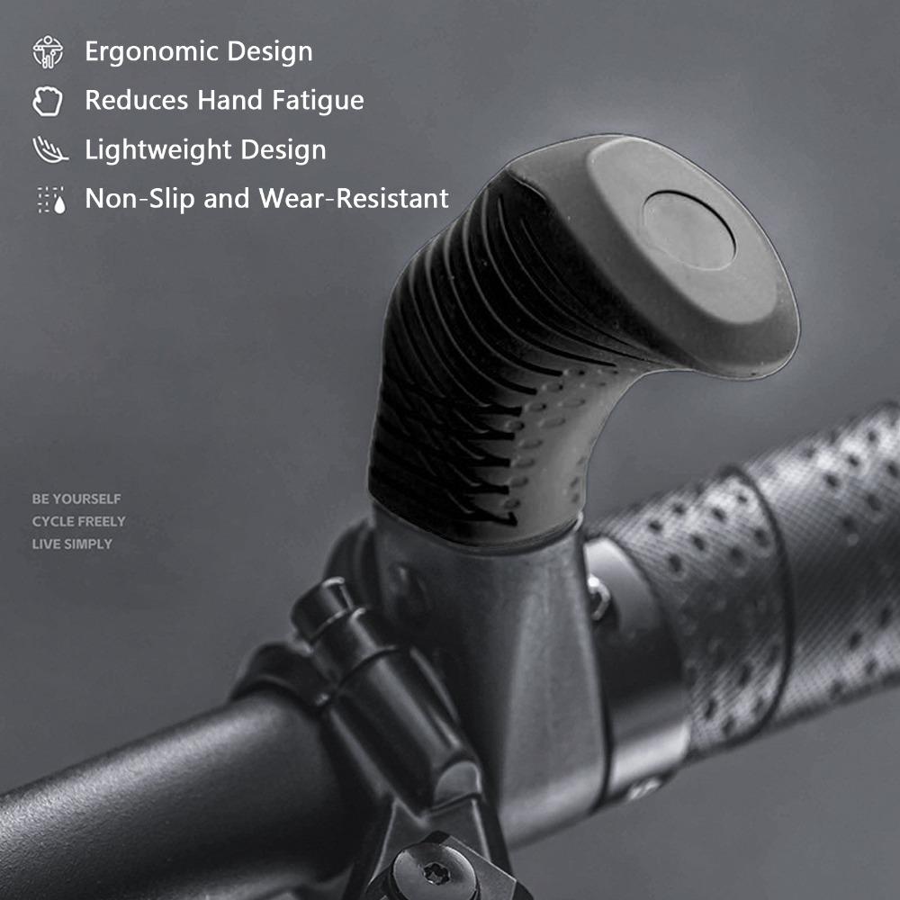 Ergonomic Bike Thumb Grips Non-Slip Thumb Rest Support  MTB Road BMX Cycling