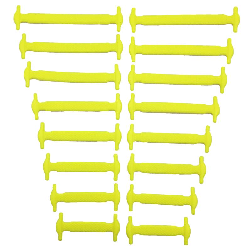 Faule künstliche Silikon-Schnürsenkel, Hochelastische schnürsenkellose Schuhbänder, Langlebig, Leicht zu reinigen, Vielseitiges Schuhzubehör