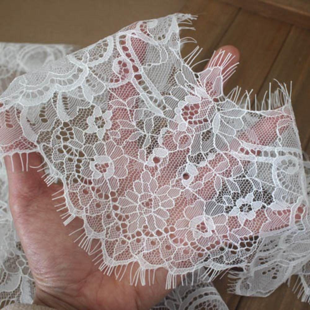 3 Yard Hollowed Out Lace Bearded Edge Lace Ribbons Trim Wedding Embroidery Wedding Dress