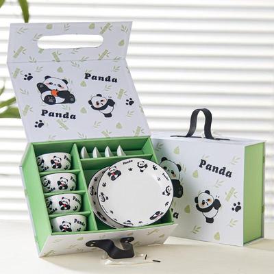 Panda Ceramic Tableware Gift Set