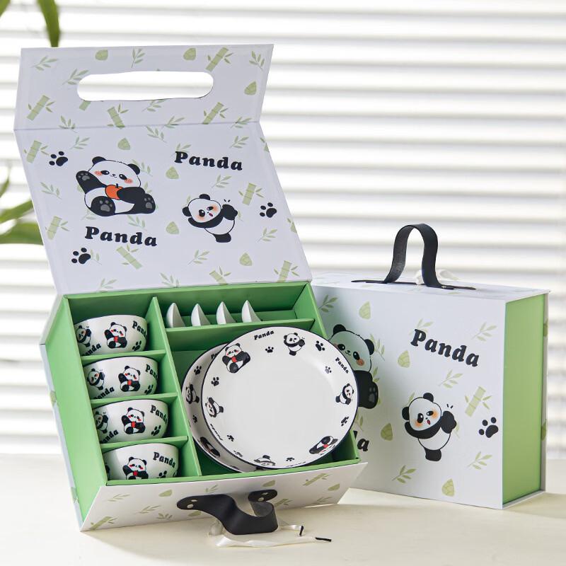 

Panda Ceramic Tableware Gift Set