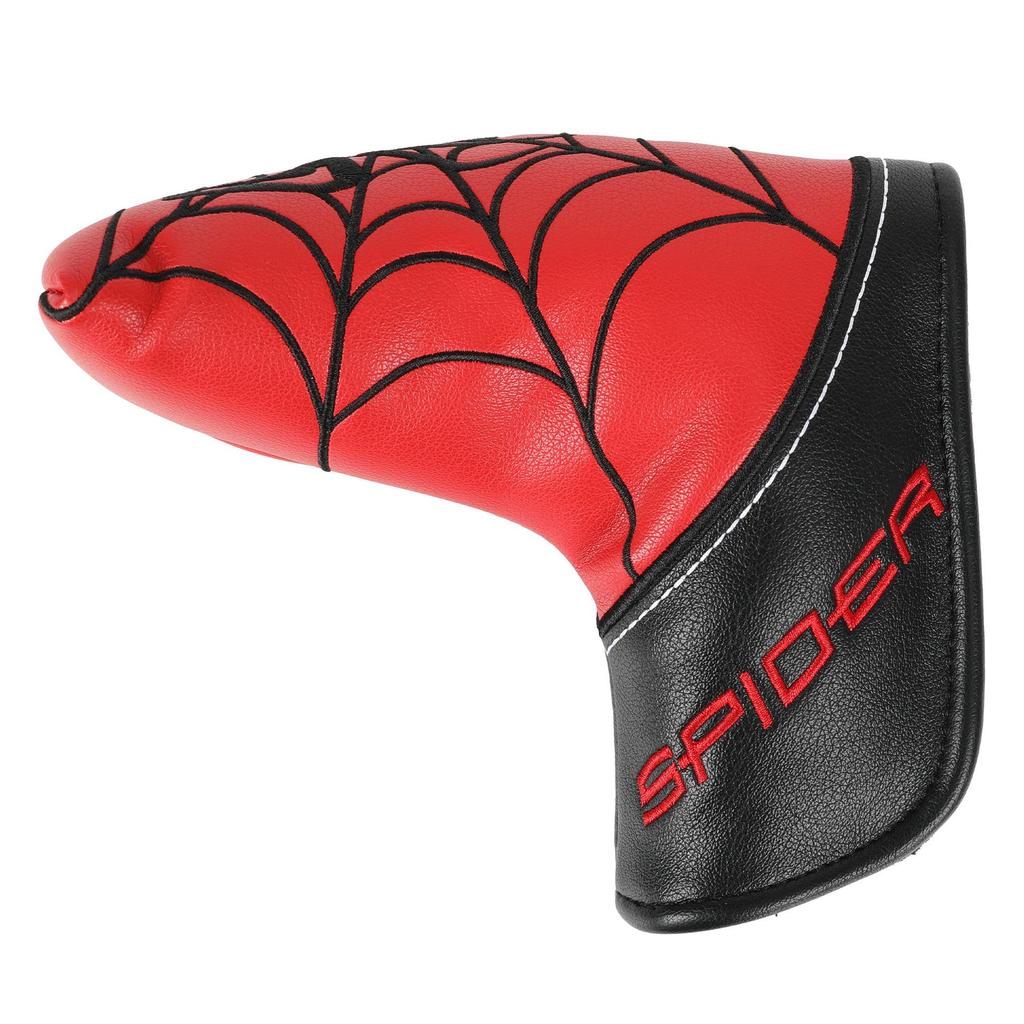 Spider Embroidered Golf Putter Head Cover