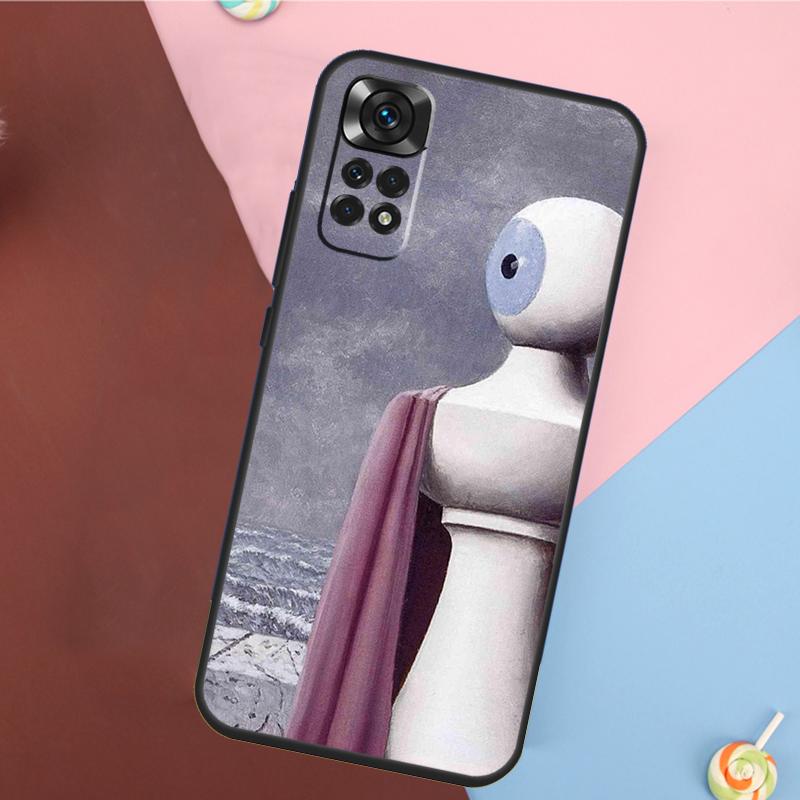 Rene Magritte Cover For Xiaomi Redmi Note 13 Pro 14 12 11 9 10 9S 10S 11S 12S Redmi 10C 12C 13C 14C Case