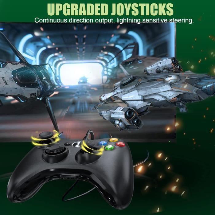 USB herní ovladač pro Xbox 360 a PC - Ergonomický design Diswoe 8601