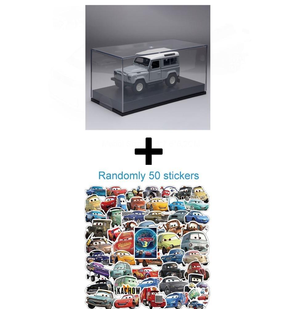 1:43 Land Rover Defender Model Toy Off-road Cars Alloy Diecast Doors Opened Rubber Tires Simulation Interior Ornament Vehicles