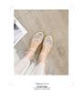 Versatile Women's Summer Wedge Sandals: One-Strap Closed-Toe, Breathable Mesh, Lace-Up High Heels with Buckle.