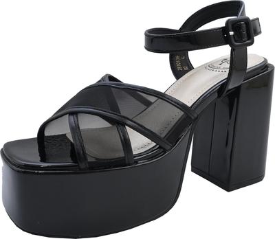 Sandals 2810139 Black Combination Cm Cm [YOSUKE] Women's 24.0 - 24.5