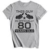 80th Birthday Shirt - This Guy Is Officially 80 Years Old T-Shirt