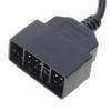 Professional 22 Pin To 16 Pin OBDII Adapter Against  Interference OBD Cable Automotive Diagnostic Accessory for Vehicles