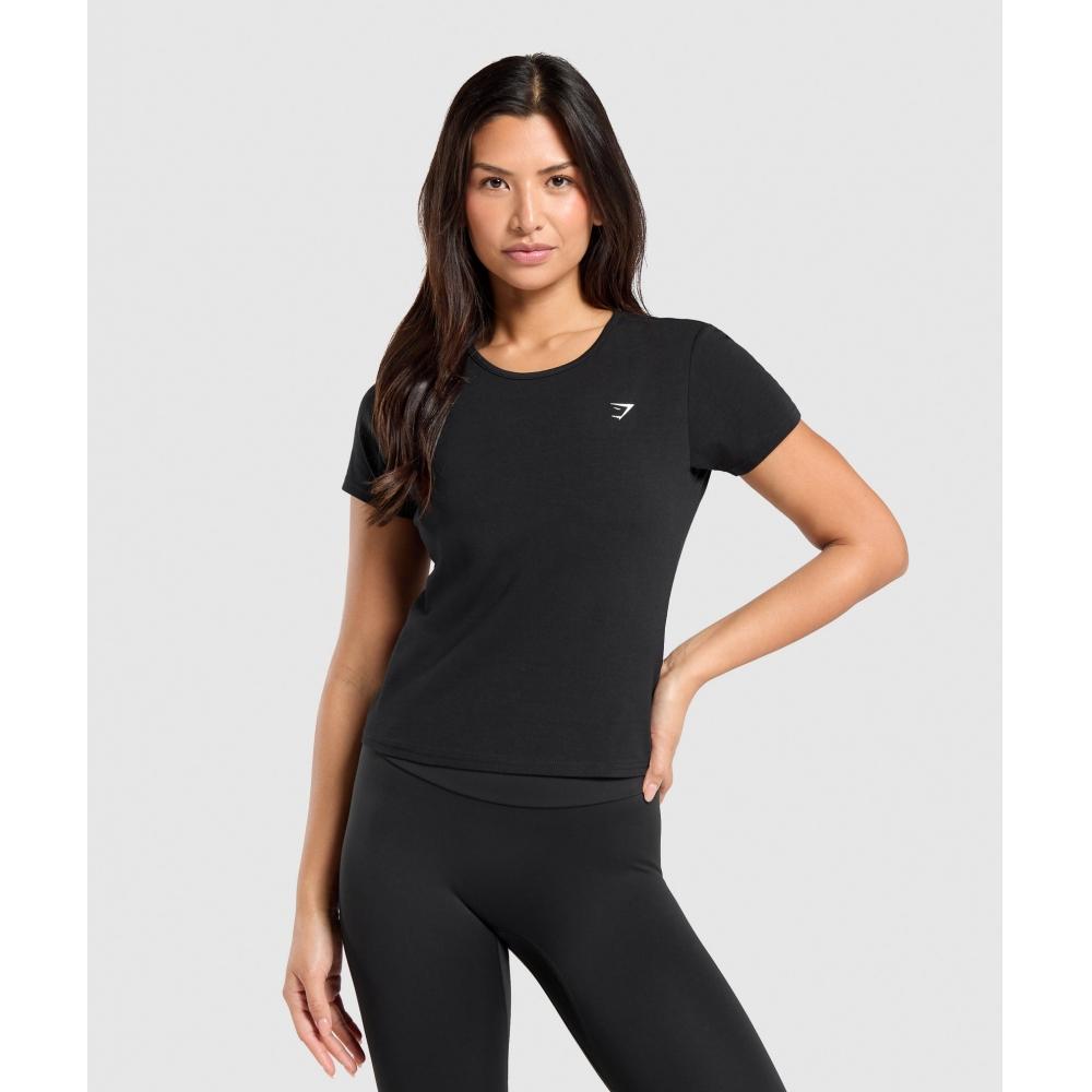 

Gymshark Training Cotton Baby Tee Black B4b3q Bb2j XXL