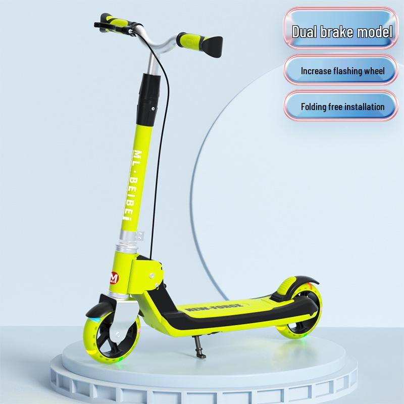 Monlilibebe Two-Wheel Folding Kick Scooter for Kids Ages 8-12