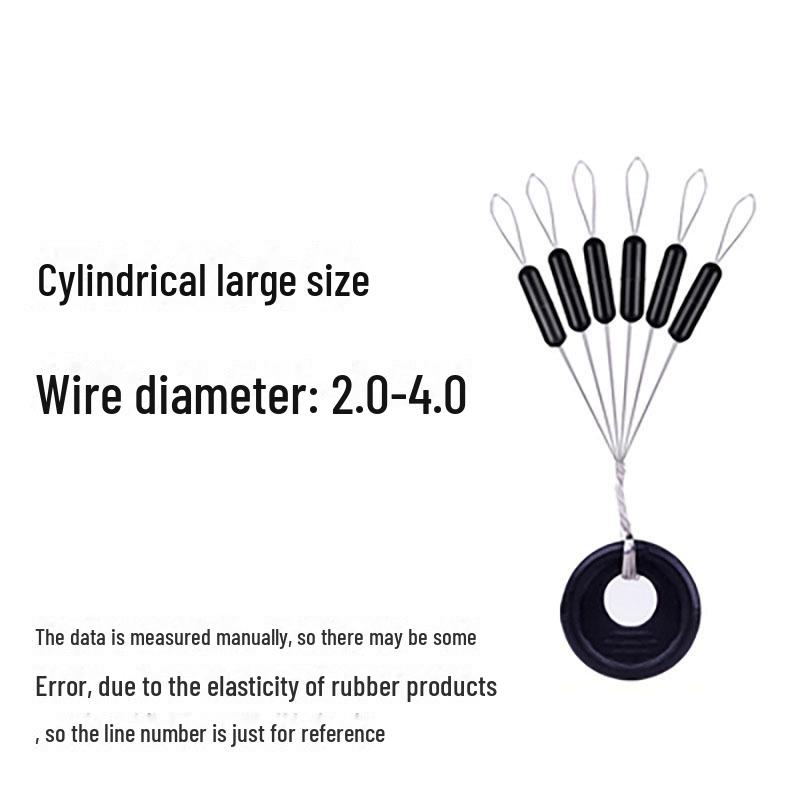 

100 комплектов платформ для рыбалки Space Beans - оливкового цвета, прямая колонна, силиконовая резина