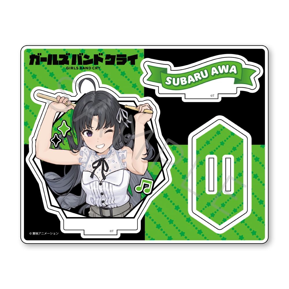 ТВ Аниме «Девичья группа Cry» [Субару Ясува] 5-й Акриловый Стенд ZF
