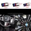 Für Alle E46 E39 E38 E90 E60 E36 F30 F20 X1 X3 X5 M Logo Auto Lenkradnabenabdeckungen Mittel Emblem Abzeichen Aufkleber DIY Aufkleber
