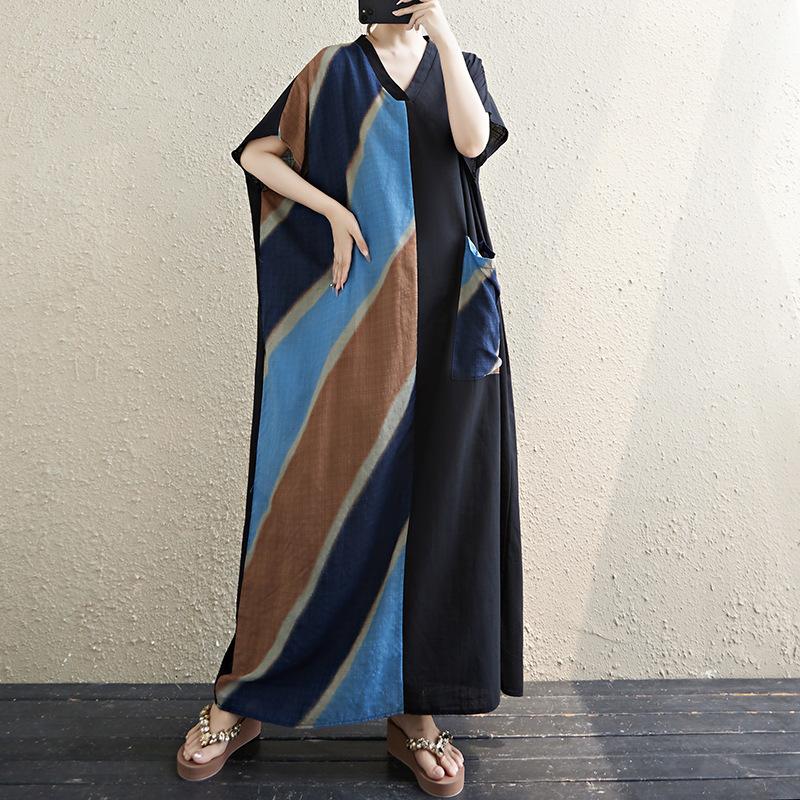 Women's Embroidered Smock Dress