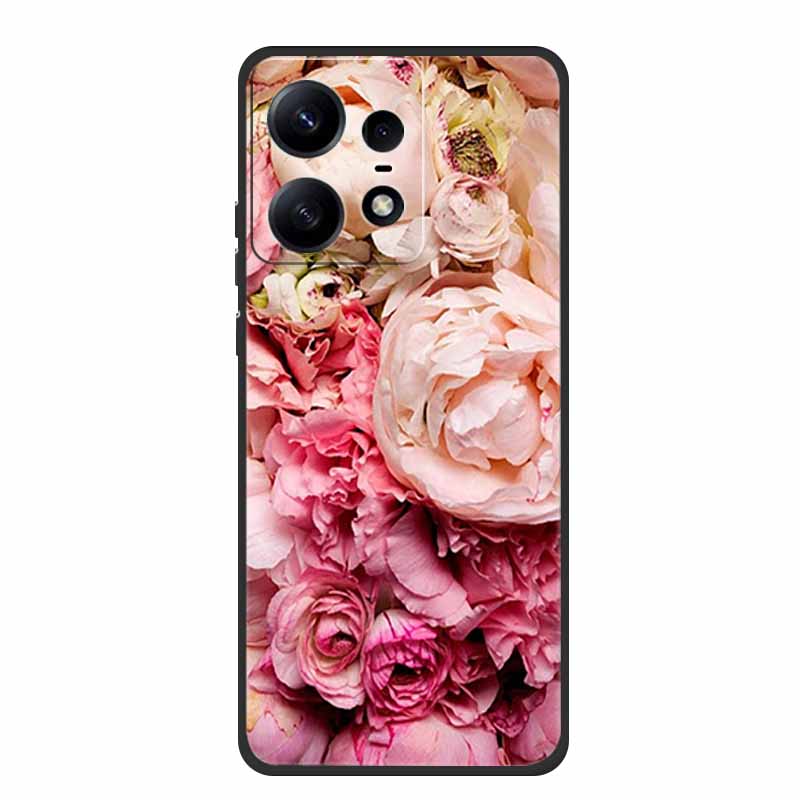 For Moto Edge 50 Pro Case Animals Soft Silicone TPU Phone Cases Back Cover For Motorola Edge 50 Pro 5G Wolf Protector Cool funda