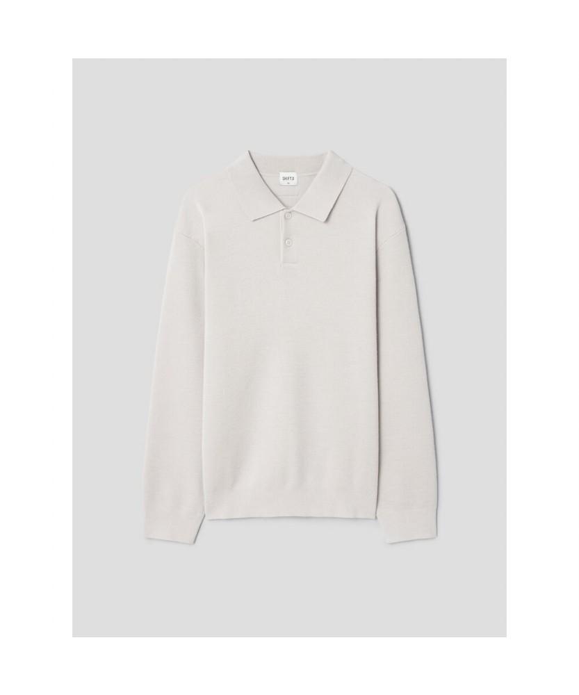 SHIFT.G Polo Neck Sweater Ivory