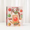 6/10pcs StoBag Christmas Paper Tote Bags Recyclable Gift Bags for Holiday Packaging Party Favors Candy Cookies Classroom