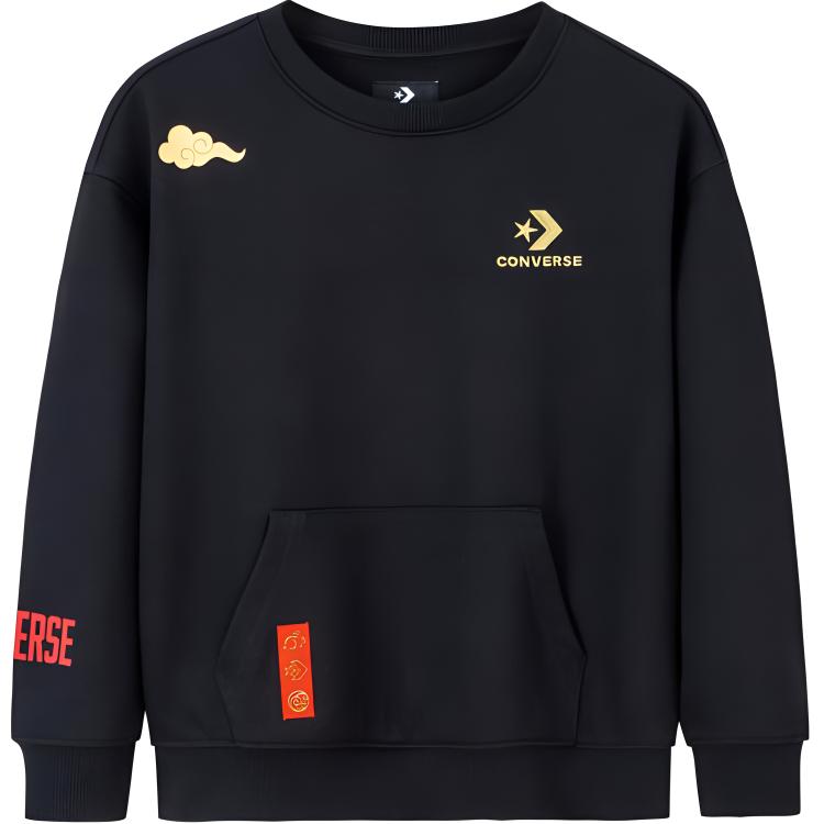 Converse Sweatshirt Jet Black Teenagers CV2312005GS-002 110/56
