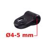 Supports de fixation - Universel - Lot de 5 - Pour gaine frein Ø5mm - Pour dérailleur Ø4mm - Plastique léger