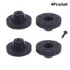 4Pcs Turntable Shock Absorber Height Increase And Anti-Slip Damping Foot Pad For Vinyl Record Player Phonographs Accessories