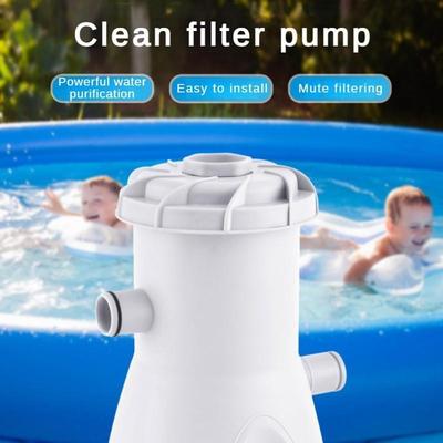 40W Detachable Filter Element Water Filter Swimming Pool Electric Filtration Pump Household Silent Water Tank Cleaner