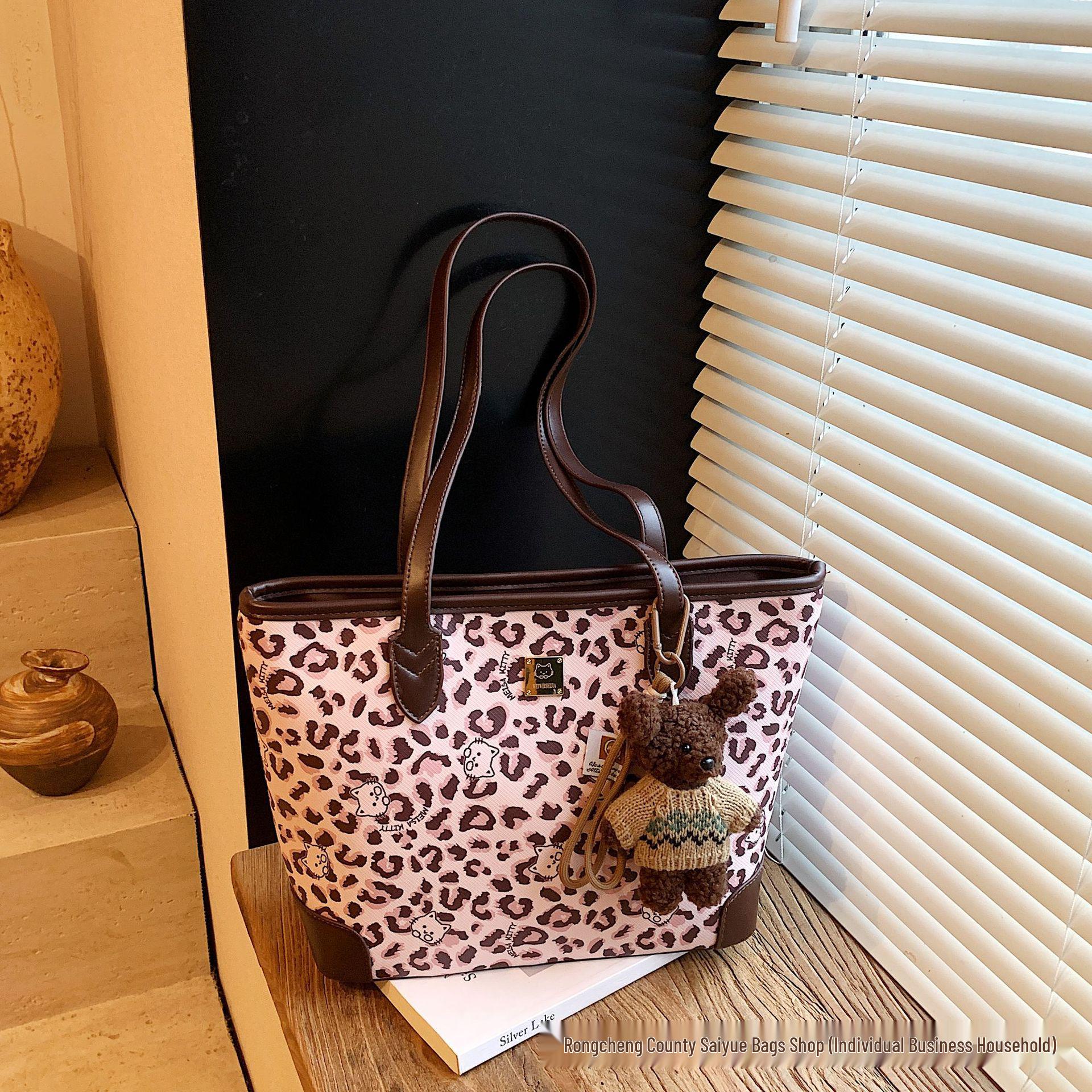 Korean Style Women s Large Capacity Tote - Autumn/Winter 2025 Collection Without Pendant