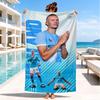 Haaland Beach Towel, Quick-drying, Easy To Care For, Suitable for Both Fitness and Beach Vacations,Sports Essential