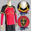 HOLOUN Bastard Munich Kiyoyoichi Isagi No. 11 Red Sportswear Cosplay Costume, Perfect for Events, Anime, Halloween, and Holidays, Size M