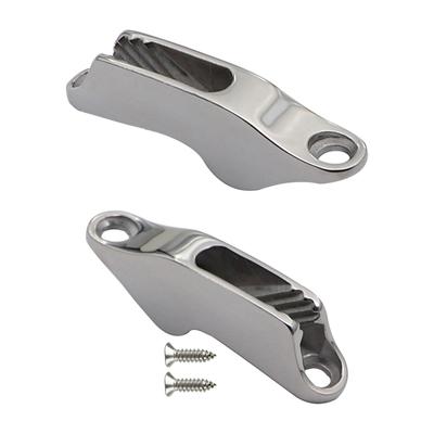 Rope Clamp Cleat Hardware Boats Anchor Cleats Boat Cam Cleat Stainless Steel Marine Accessories Boat Clamp Cleat Rope Line Clamp