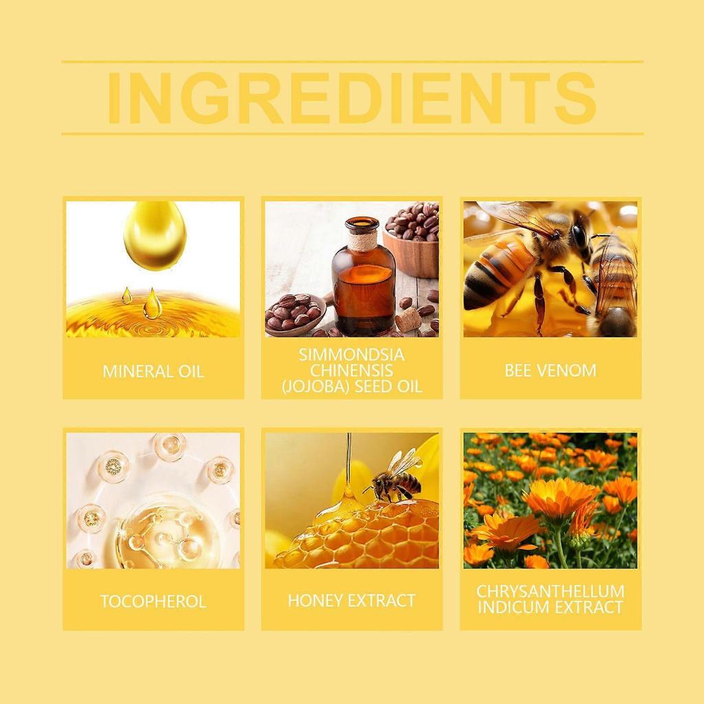 Limited time!!Oceaura Bee Treasure Massage Essential Oil Body Moisturizing Essential Oil Plant Essence Nourishing Skin Firming Care Essential Oil