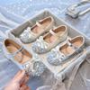 Girls' Princess Shoes for Spring and autumn2026New Style Girls' Leather Shoes, Perfect with Dresses, Soft-soled Children's Crystal Shoes, Summer