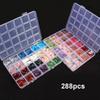 288pcs French Fake Nails Short Nail Tips Detachable False Nails  for DIY