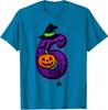 Number 6 Funny Meme Saying Six Seven Halloween Unisex T-Shirt