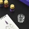 Ducale Glass Pen Set Ink 2 Sign Fountain with Starry Sky Rainbow Dark Blue (12 Colors, Pens, Pen, Pen) Box, Design, Gradient, (GRS-DBL-SET)