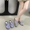 Original Single Bag Head Hollow Hole Shoes Casual Color Matching Flat Heel Sandals Comfortable Daily  Shoes Fashion