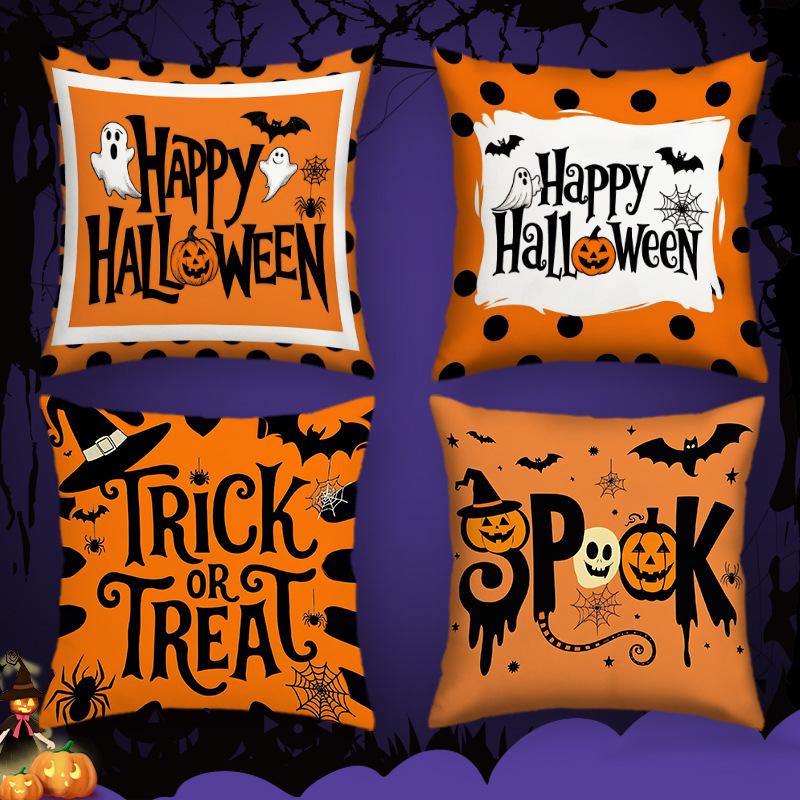 New Halloween Pillowcase Home Decoration Sofa Pillowcase Party Atmosphere Pillowcase