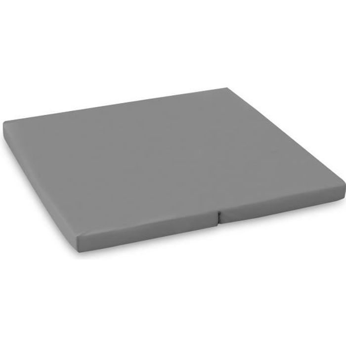 HAUCK Matelas Sleeper pour lit parc SQ - 90 x 90 cm - gris