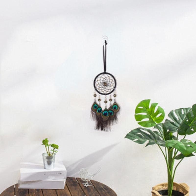 Mini Dream Catcher Car Pendant Wind Chimes Feather Ornament Home Decor And Wall Hanging Adornment Premium Durable