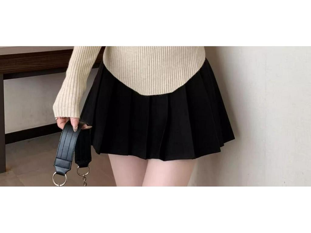 Women's Christmas Red Knitted Sweater: Half High Neck, Long Sleeve Cape Shawl for 2025 Autumn