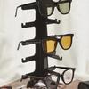 Colored Transparent Plastic Spectacle Frames Sunglasses Display Stands Sunglasses Display Stands Counter Display Stands