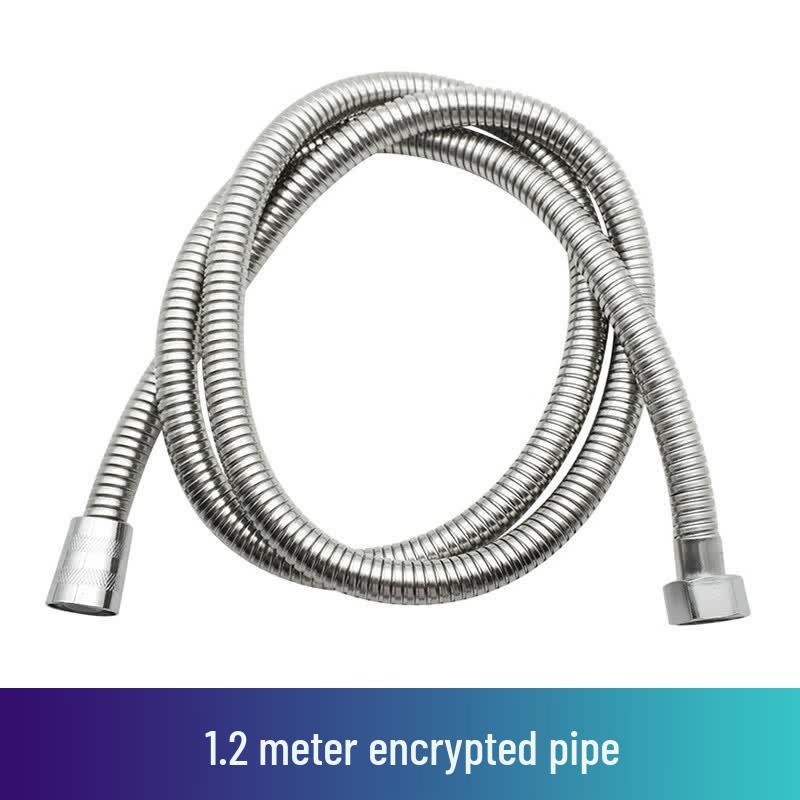 1.2m Explosion-Proof Stainless Steel Shower Hose (3-Pack)