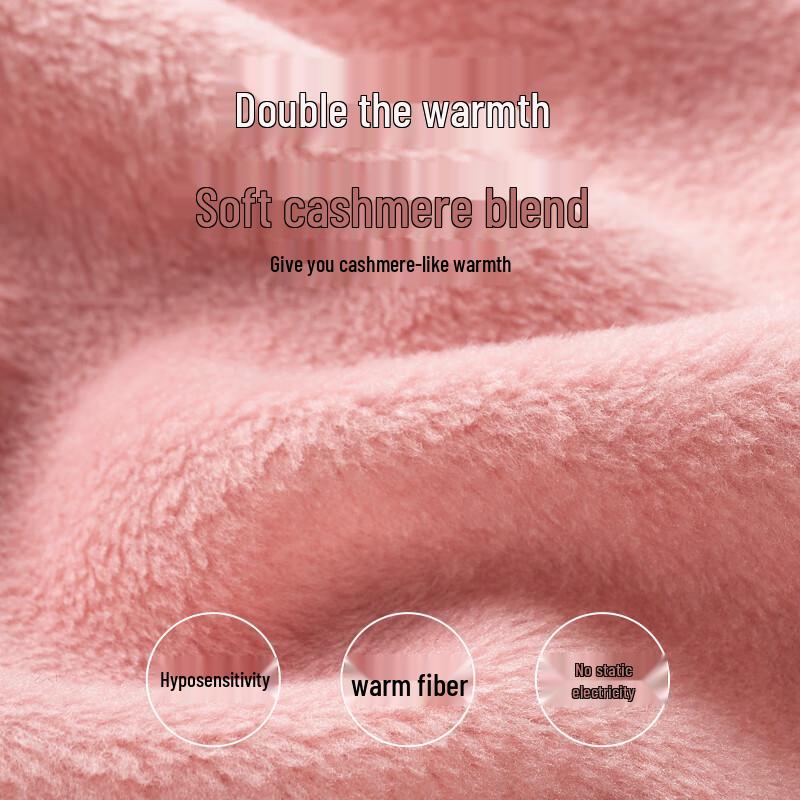 Hengyuanxiang Women's Cashmere Thermal Underwear Set