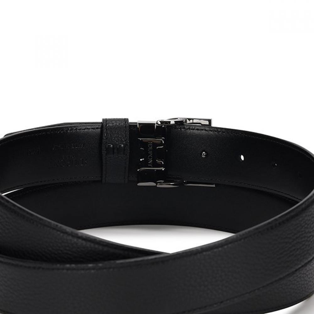 S.t. Dupont D Logo Buckle Reversible Belt Black 35mm